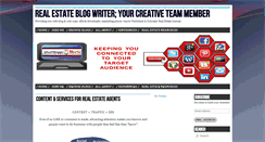 Desktop Screenshot of ghostbloggermarie.com